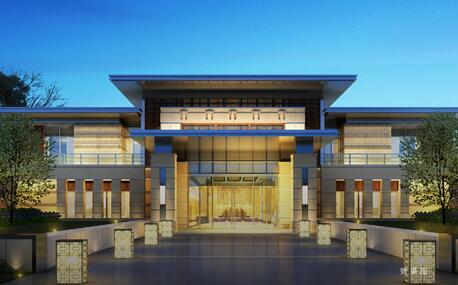 金辉优步湖畔实景图