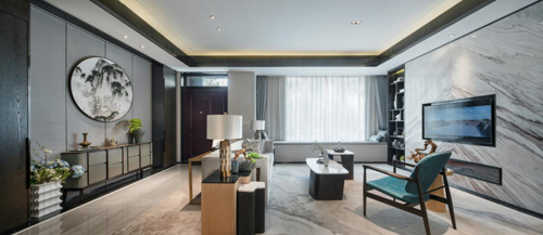 金辉·中央云著实景图