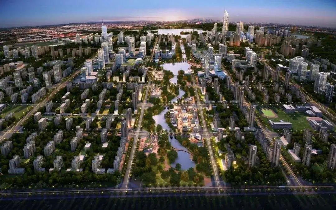 滨河国际新城效果图