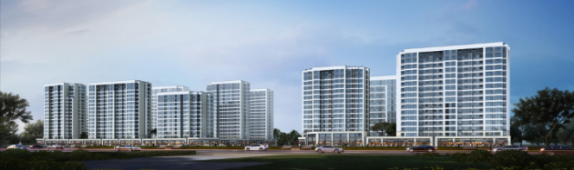 金辉地产项目金辉观澜云著效果图