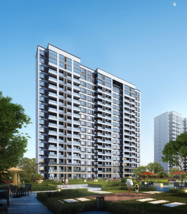 金辉地产项目金辉观澜云著效果图