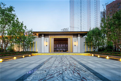 石家庄金辉优步学府夜视图 石家庄金辉优步学府夜视图